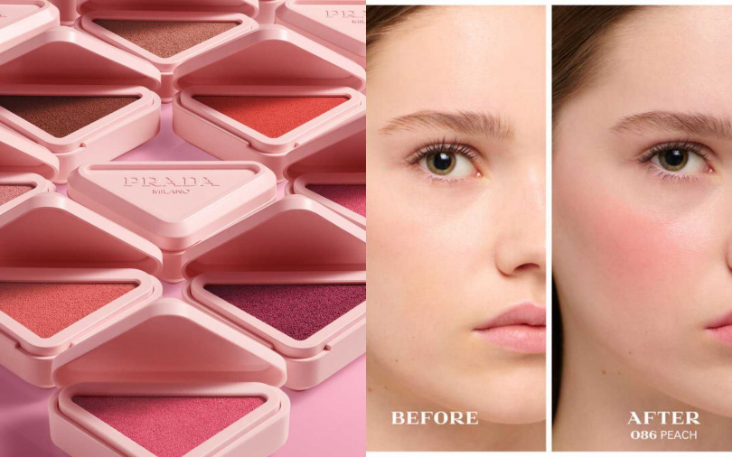 PRADA輕霧暈染腮紅在海外上市後隨即引發討論熱潮！台灣將於4/20正式開賣！（圖／翻攝自官網）