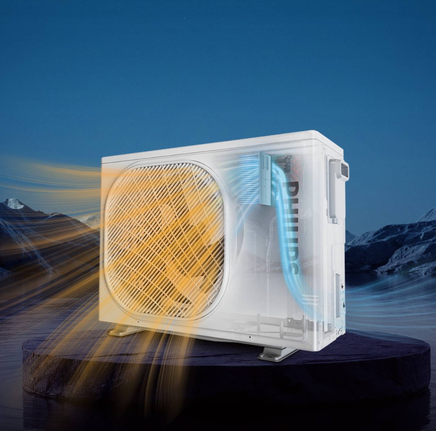 PHILIPS 清靜風冷暖空調在台上市：主打 18 分貝靜音運作，壓縮機終身保、全機只換不修