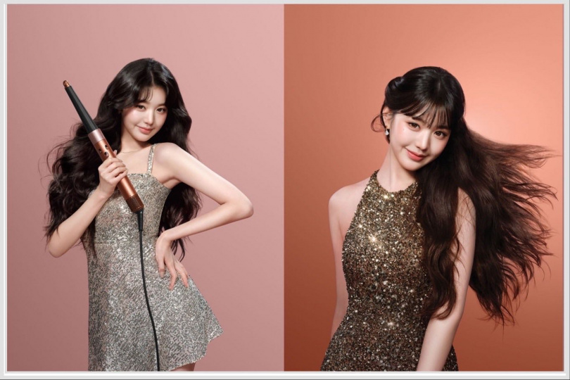 Dyson Supersonic Nural™智能吹風機 琥珀香檳限定版 / 14,600元。Dyson Airstrait™二合一吹風直髮器 琥珀香檳限定版 / 16,600元。Dyson Airwrap i.d.™藍牙多功能造型器 琥珀香檳限定版 / 17,600元。（圖／品牌提供）