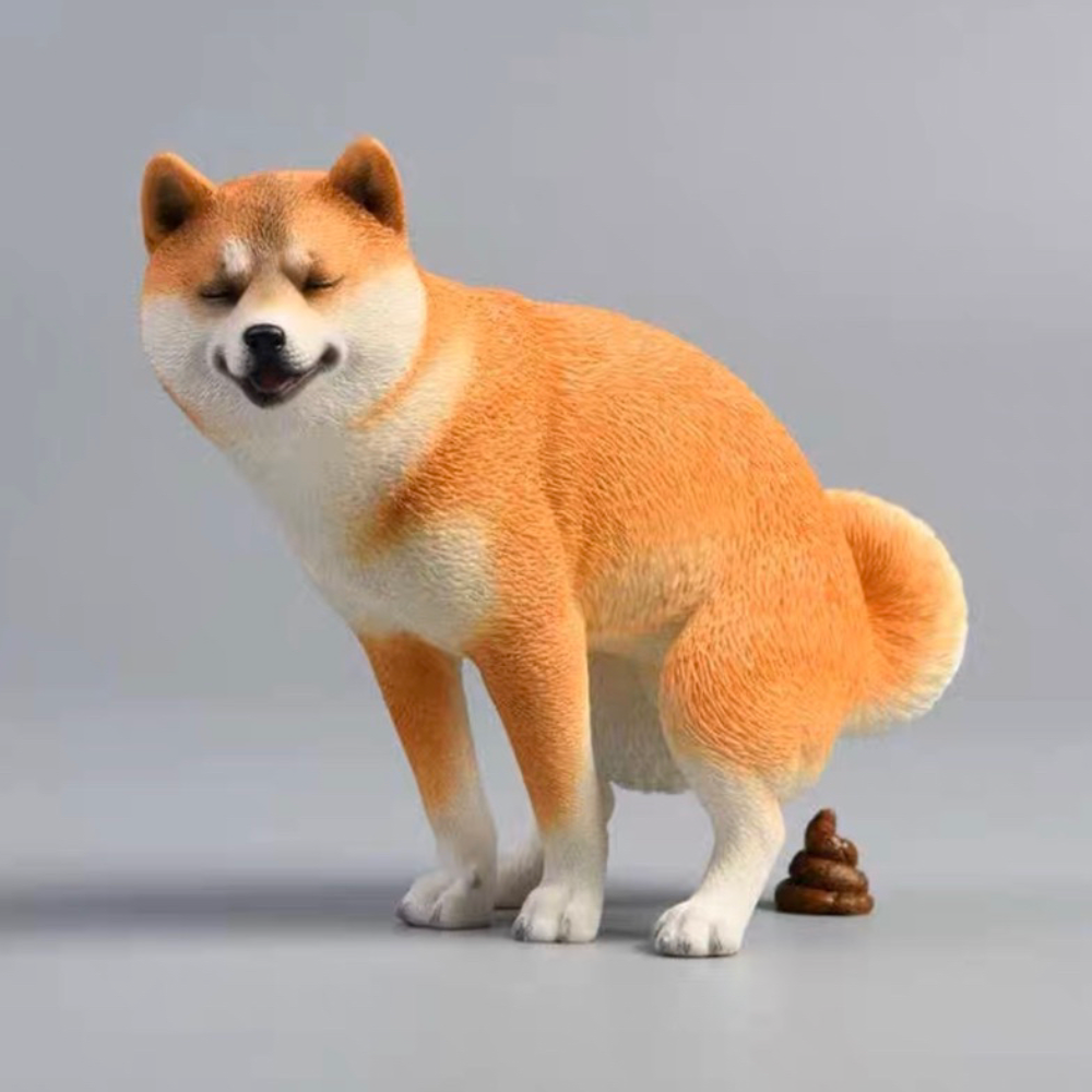 預購中【遊戲家】大便招財柴犬公仔 拉屎柴柴公仔 搞笑狗狗公仔 招財柴犬公仔 含大便 (不挑款出貨)