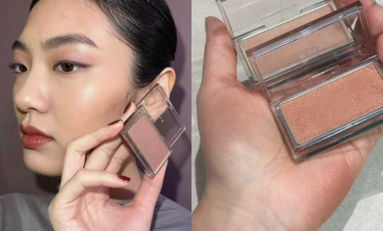 RMK 透光立體頰彩 2.3g／1,250元（圖／廖怡婷 攝）