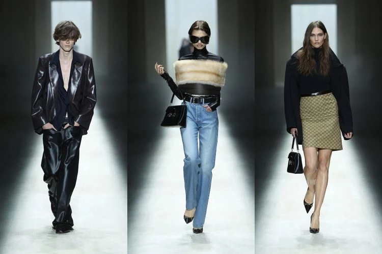 Demna 這一季把重點放在「重組」。他將原本界線分明的單品打散再拼接：運動服與洋裝合體成新的日常樣貌，內搭褲與長褲交疊出更貼身的下身比例，外套與上衣幾乎融為一件。結構聽來前衛，實際穿著卻流暢俐落。