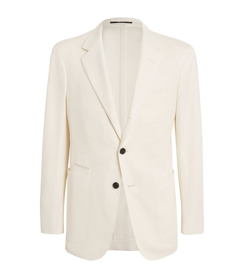 Dunhill Silk-Cashmere-Cotton Blazer
