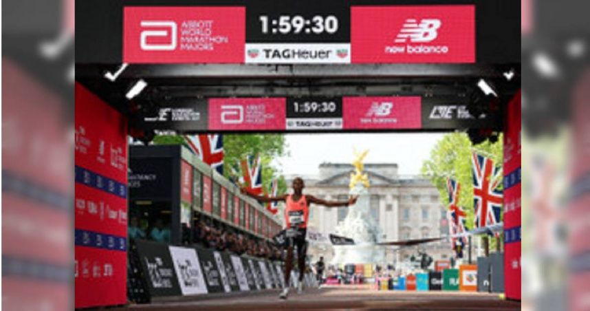 馬拉松極限被改寫！肯亞跑者1小時59分30秒創紀錄　人類首度破2