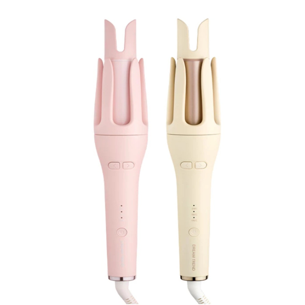 凱夢 DREAM TREND   負離子自動捲髮棒 電棒32mm 雲朵棒米黃 (可可蛋奶)