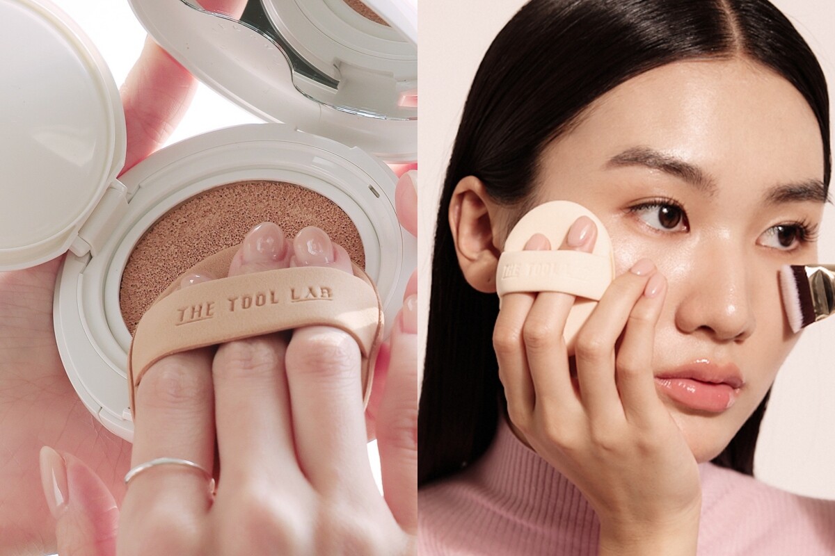 韓國化妝師蜜粉定妝技巧，面中部位是重點