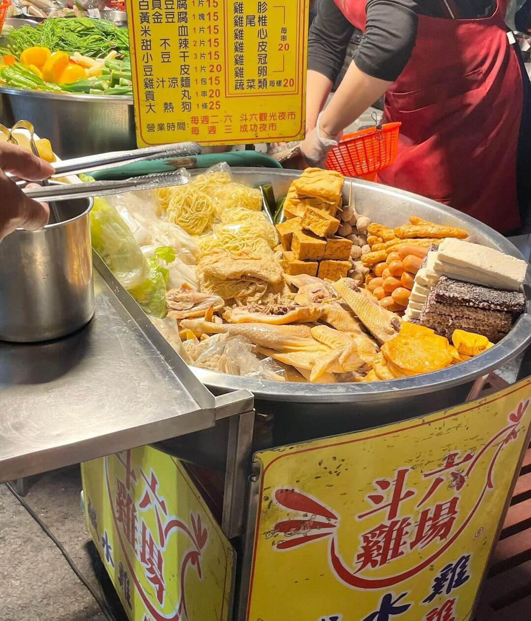 雲林美食｜週二、週六限定的斗六觀光夜市，到雲林不能錯過的夜市小吃