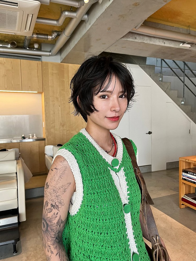 2025短髮造型推薦15：小顏剪短髮