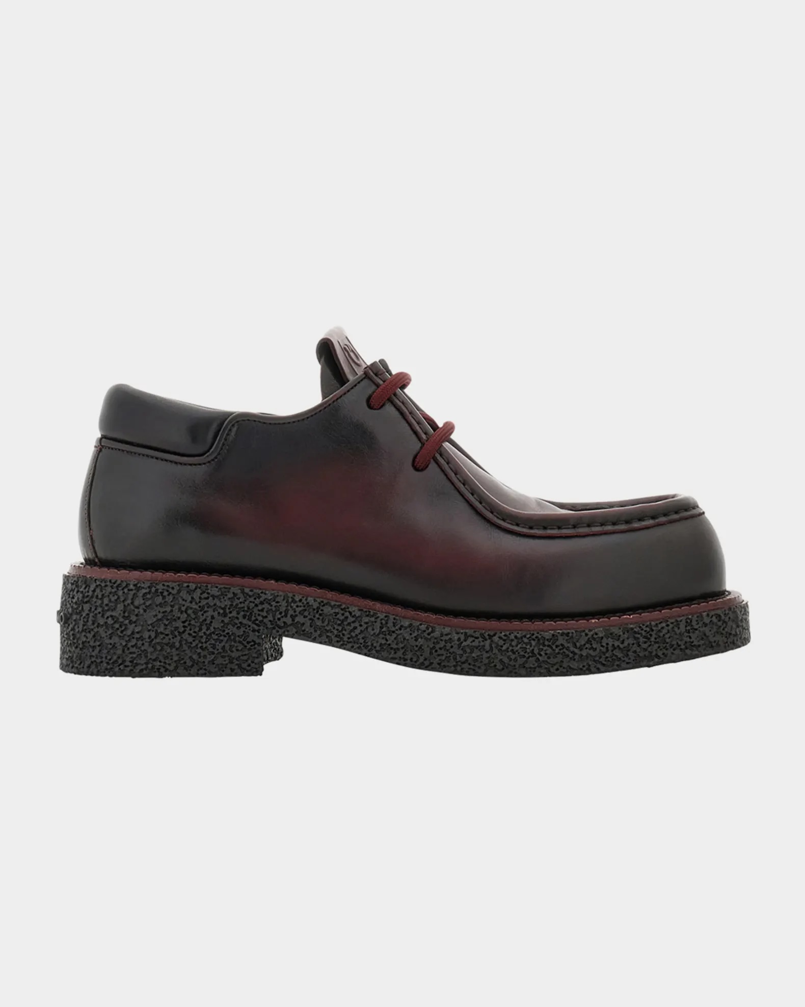 FERRAGAMO Men's Cleveland Lace-Up Wallabee Loafers