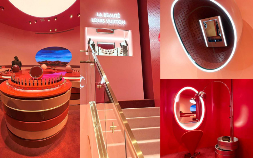 路易威登全台首間「La Beauté彩妝實驗沙龍」正式進駐品牌位於台北微風信義專門店2樓，自4月2號起正式對外開放。（圖／吳雅鈴攝、品牌提供）