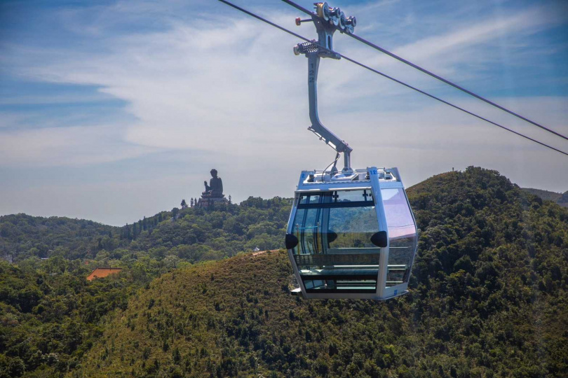  可樂旅遊昂坪360標準車廂門票買一送一，乘坐纜車飽覽大嶼山美景。