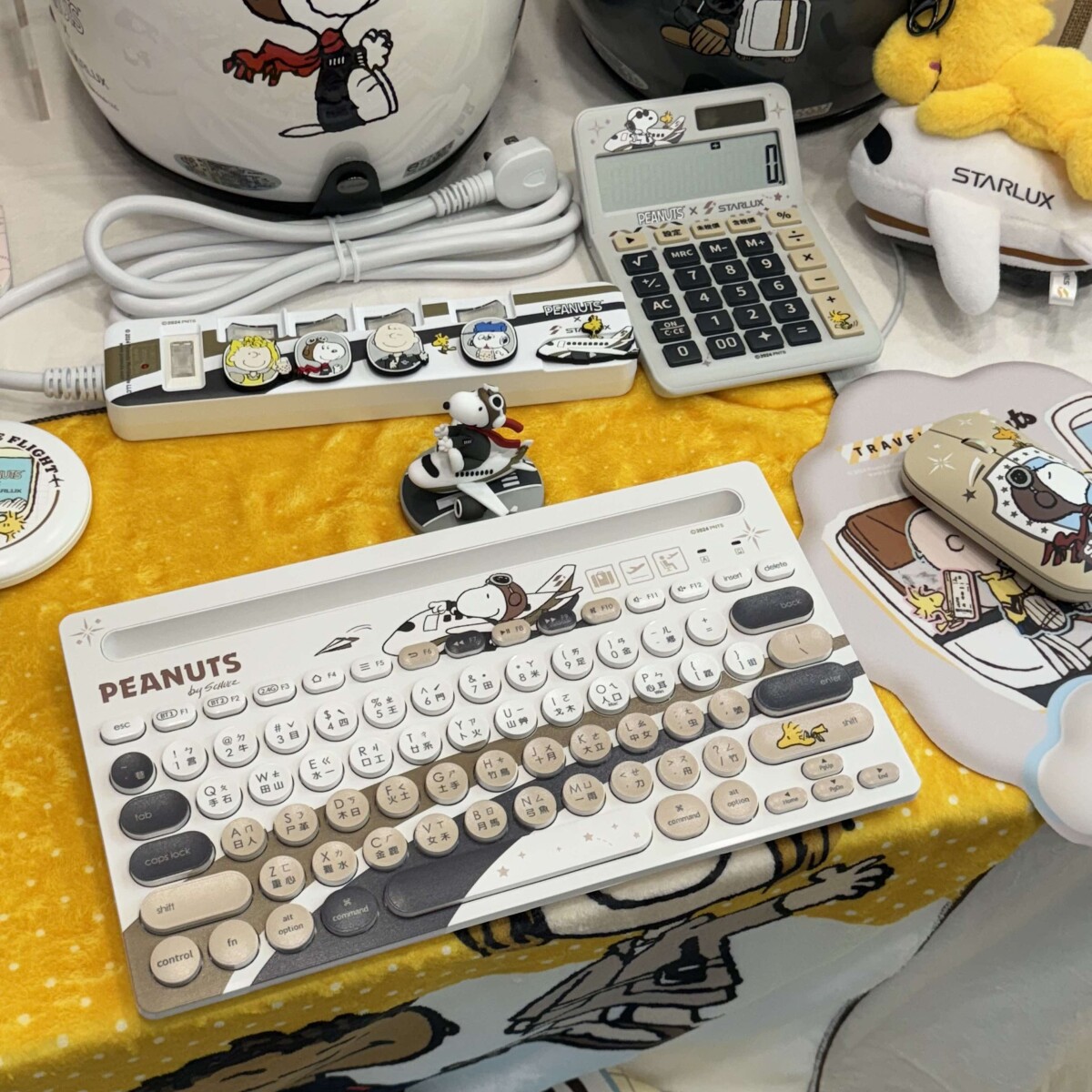 7-11「星宇航空Ｘ史努比」集點送第二彈！奶茶色史努比玩偶、公仔冷飲杯等40款一次看