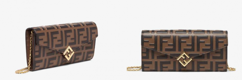 老花FF Diamonds附鏈長款皮夾／29,400元（圖／品牌提供）