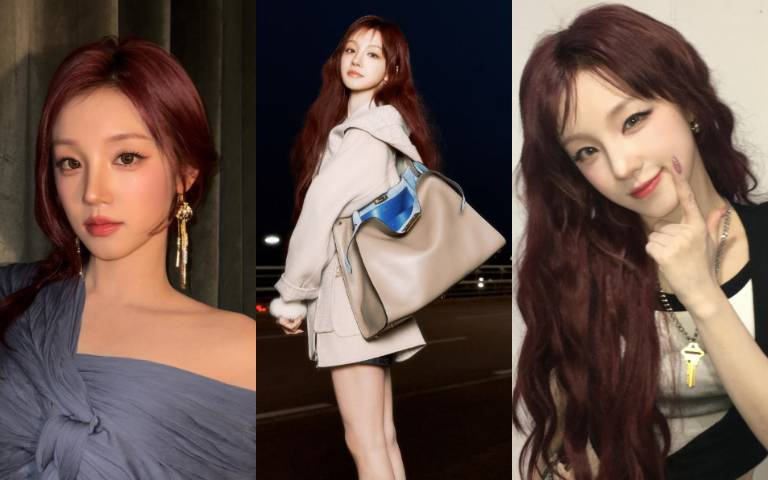 i-dle宋雨琦剛炸翻演唱會，下一秒一身FENDI飛米蘭看秀？逆天長腿、機場性感開掛