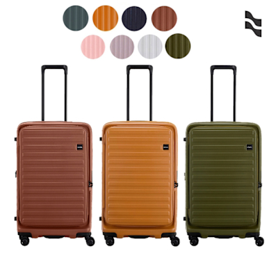 LOJEL 升級版 CUBO FIT 28吋 前開式擴充拉鍊拉桿箱 行李箱 旅行箱 胖胖箱