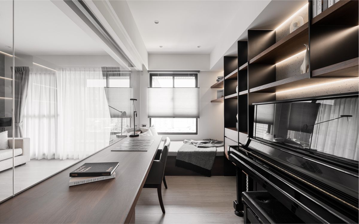 書房設計；住宅；室內設計