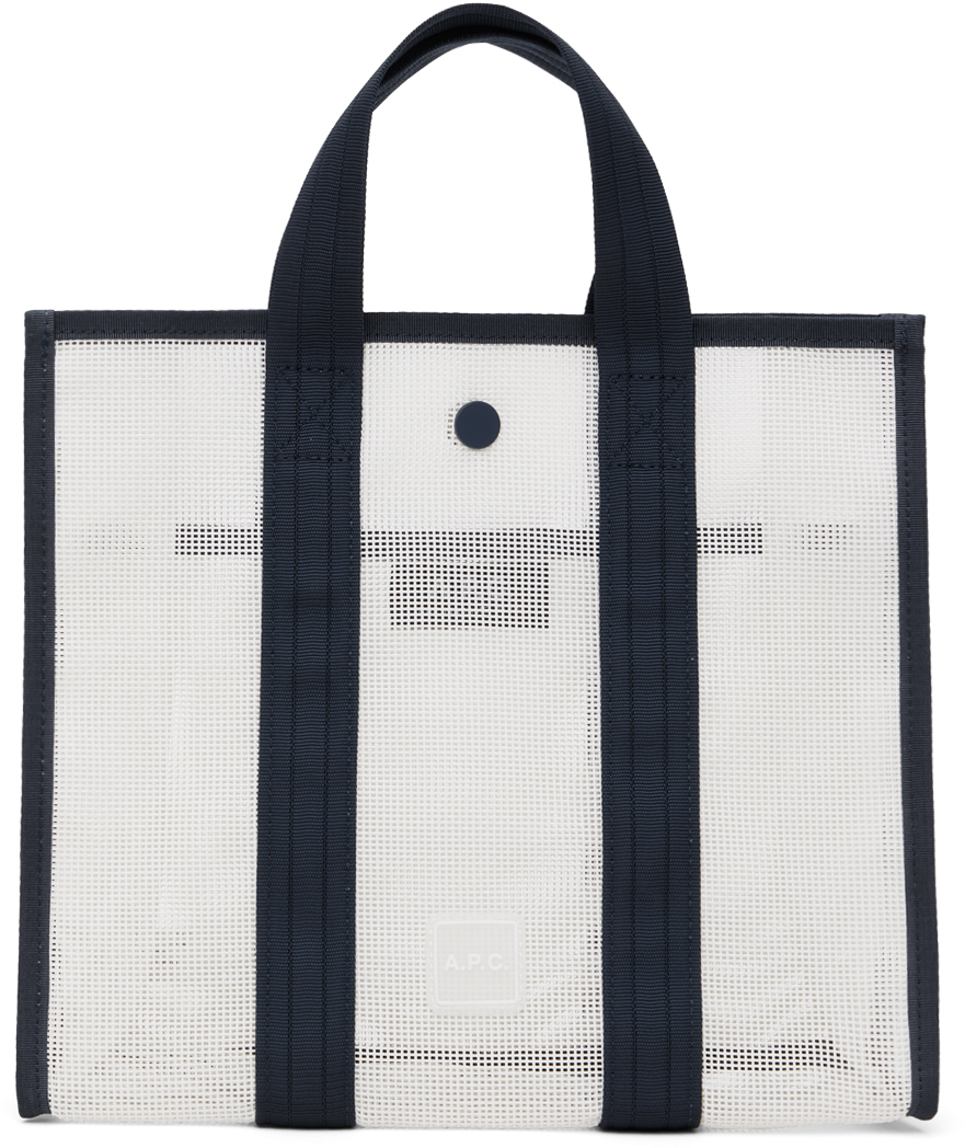 A.P.C. 白色小号 Louise 托特包