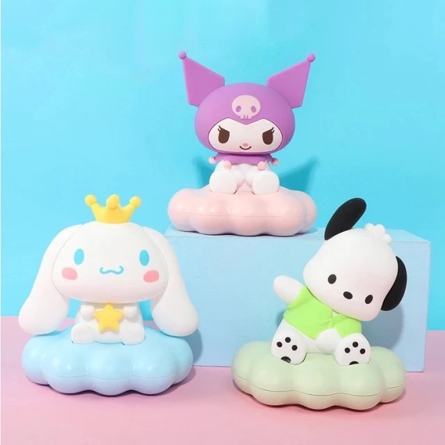 生日快樂【SANRIO 三麗鷗】雲朵拍拍夜燈-帕恰狗/酷洛米/大耳狗【墊腳石】
