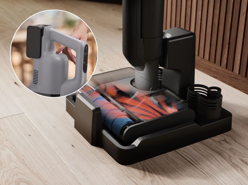 伊萊克斯推出三合一熱烘吸拖洗地機，兩萬有找輕鬆解決地板清潔