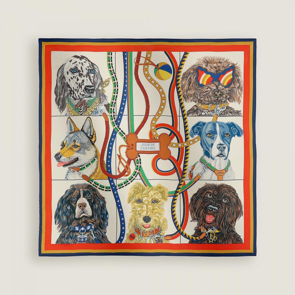 在一票強調複雜功能、極致材質的高級腕錶世界裡，愛馬仕總能巧妙避開那份嚴肅，把幽默與想像力悄悄植入腕錶之中。今年亮相的 Arceau Jour de Casting 工藝腕錶，就是把毛小孩的魅力濃縮進方寸錶殼的最佳示範。三隻小狗從藝術家 Liz Stirling 的絲巾作品躍上錶盤，各自帶著獨有的表情、個性與故事，像是在你的手腕上舉行一場「狗狗明星選角會」。錶盤上一根象徵皮件精神的真皮骨頭、18K白金鑲鑽錶殼等細節，也讓這系列在可愛之外更添深度與質感。你家的狗狗會不會是下一位 Hermès Watch Star？一起往下看。