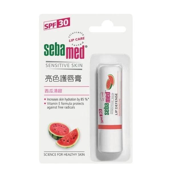 施巴亮色護唇膏SPF30-西瓜清甜4.8g，NTD220