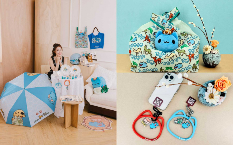 7-ELEVEN邀請最具人氣的在地原創療癒角色「貓貓蟲咖波」首度與故宮攜手合作。（圖／7-ELEVEN提供）