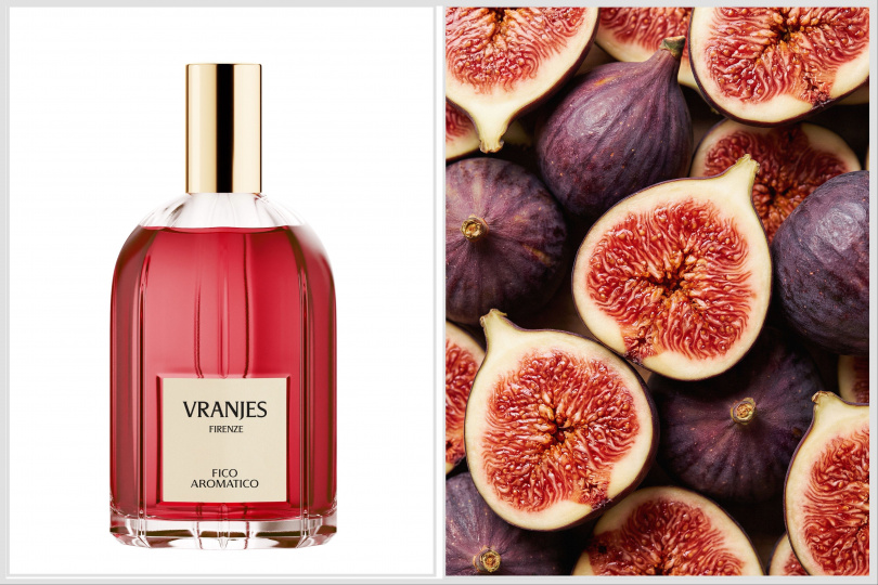 圖說：Vranjes Firenze FICO AROMATICO嫣紅無花果空間噴霧100ml／2,600元；居家擴香250ml／4,000元、500ml／6,200元、1250ml／13,500元、2500ml／26,000元、5000ml／52,000元。（圖／品牌提供）