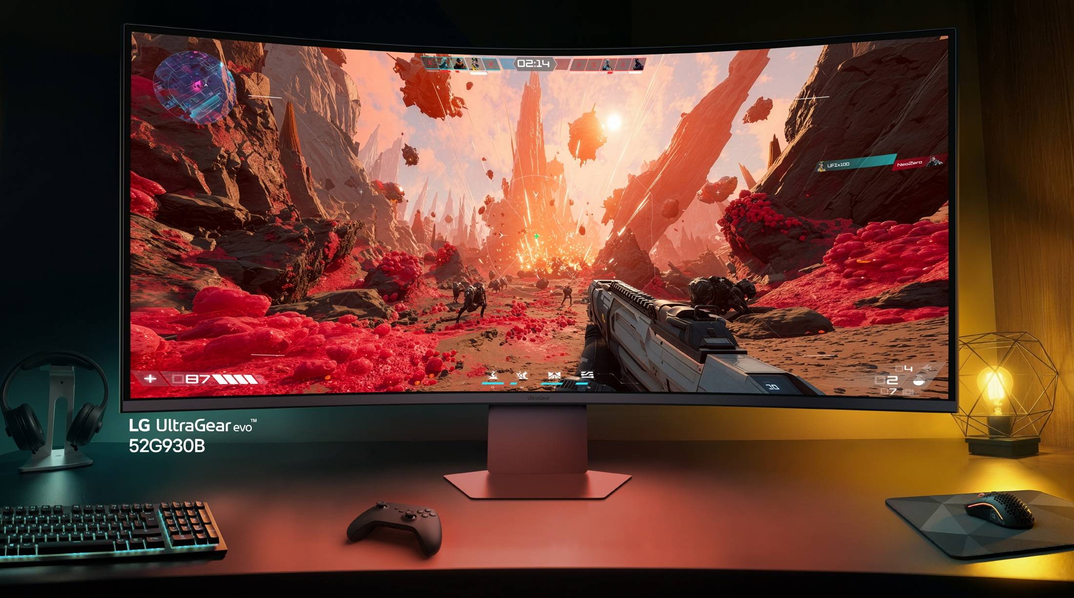 LG UltraGear evo 系列 CES 2026 登場：首創 5K AI 升頻技術，搭配 OLED、MiniLED 挑戰電競螢幕極限