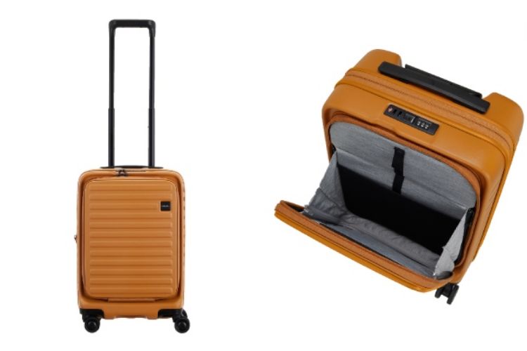 這款Lojel Cubo拉鍊拉桿行李箱是專為現代旅人設計的登機箱，採「前開式＋可擴充」設計，讓出門與回程裝戰利品都更加便利。