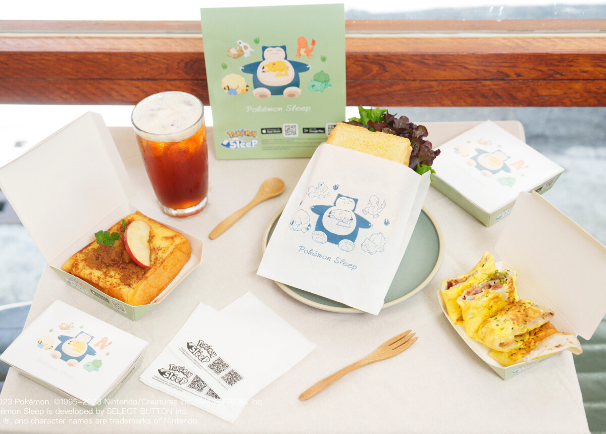 寶可夢早餐店！台南早餐店攜手《Pokémon Sleep》推寶可夢限定包裝
