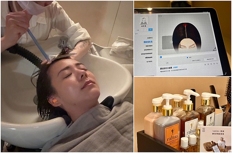 *潔比爾頭皮平衡調理療程，定價NTD5,800/堂