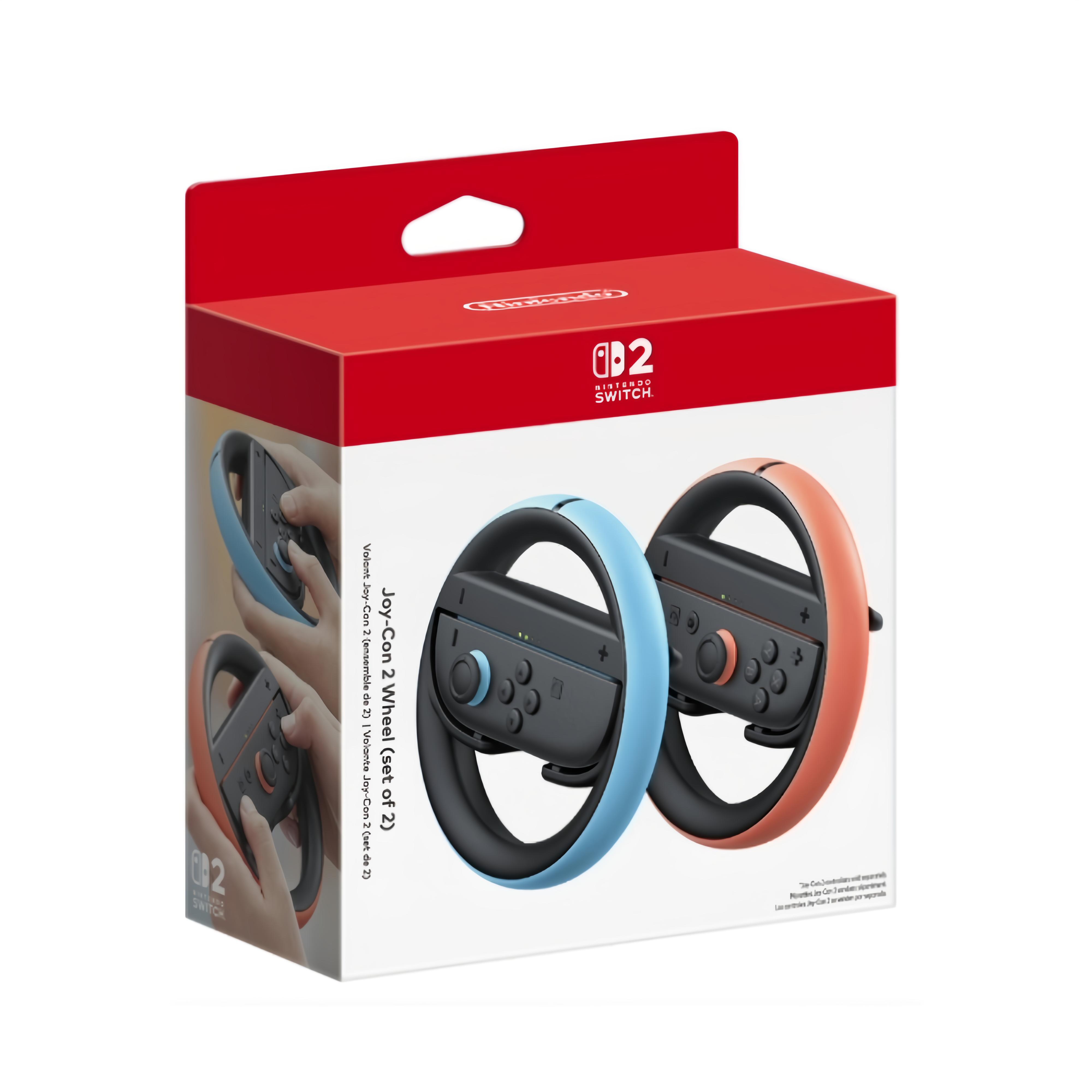 Nintendo 任天堂 SWITCH Joy-Con 2 方向盤 2件組 1組