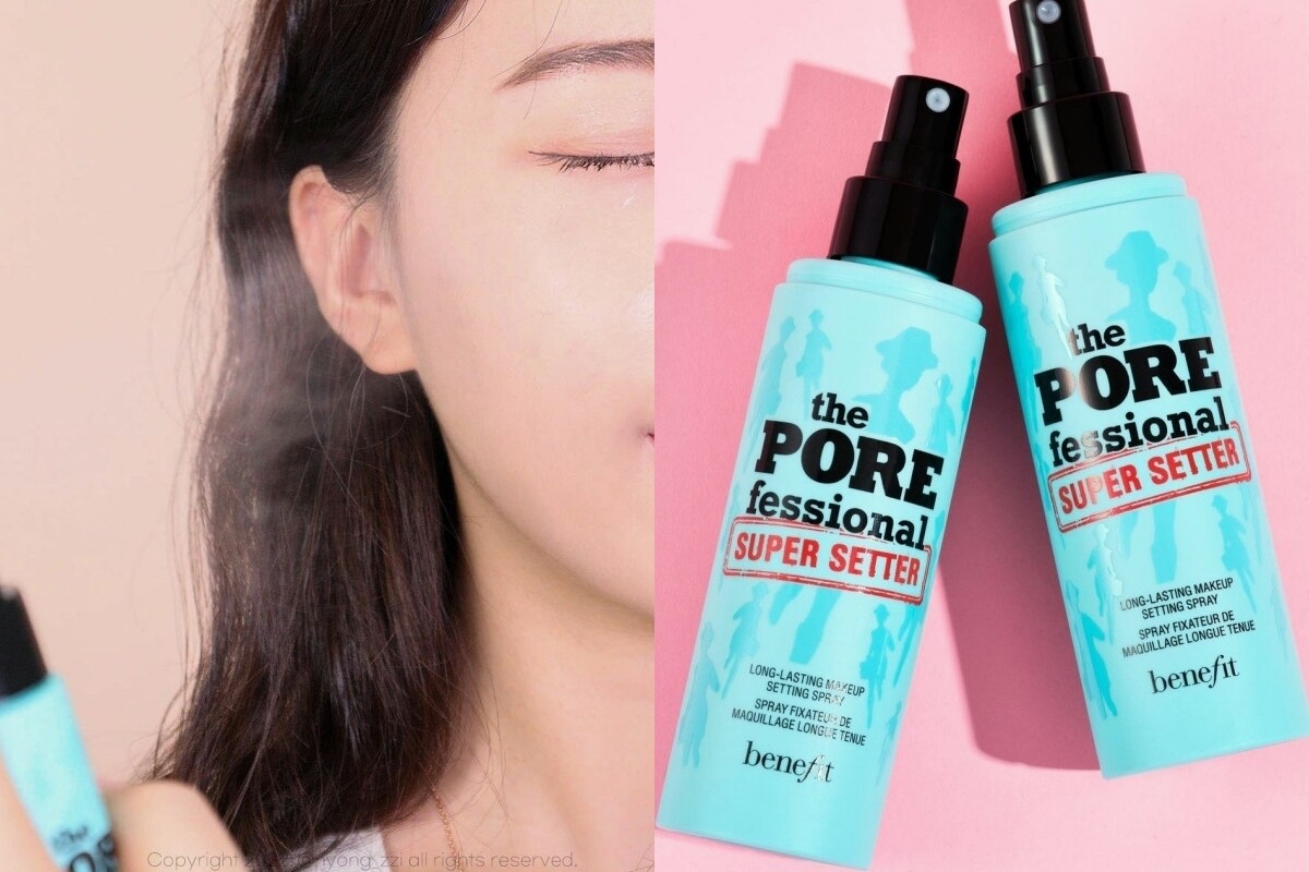 定妝噴霧使用解析，混合粉底