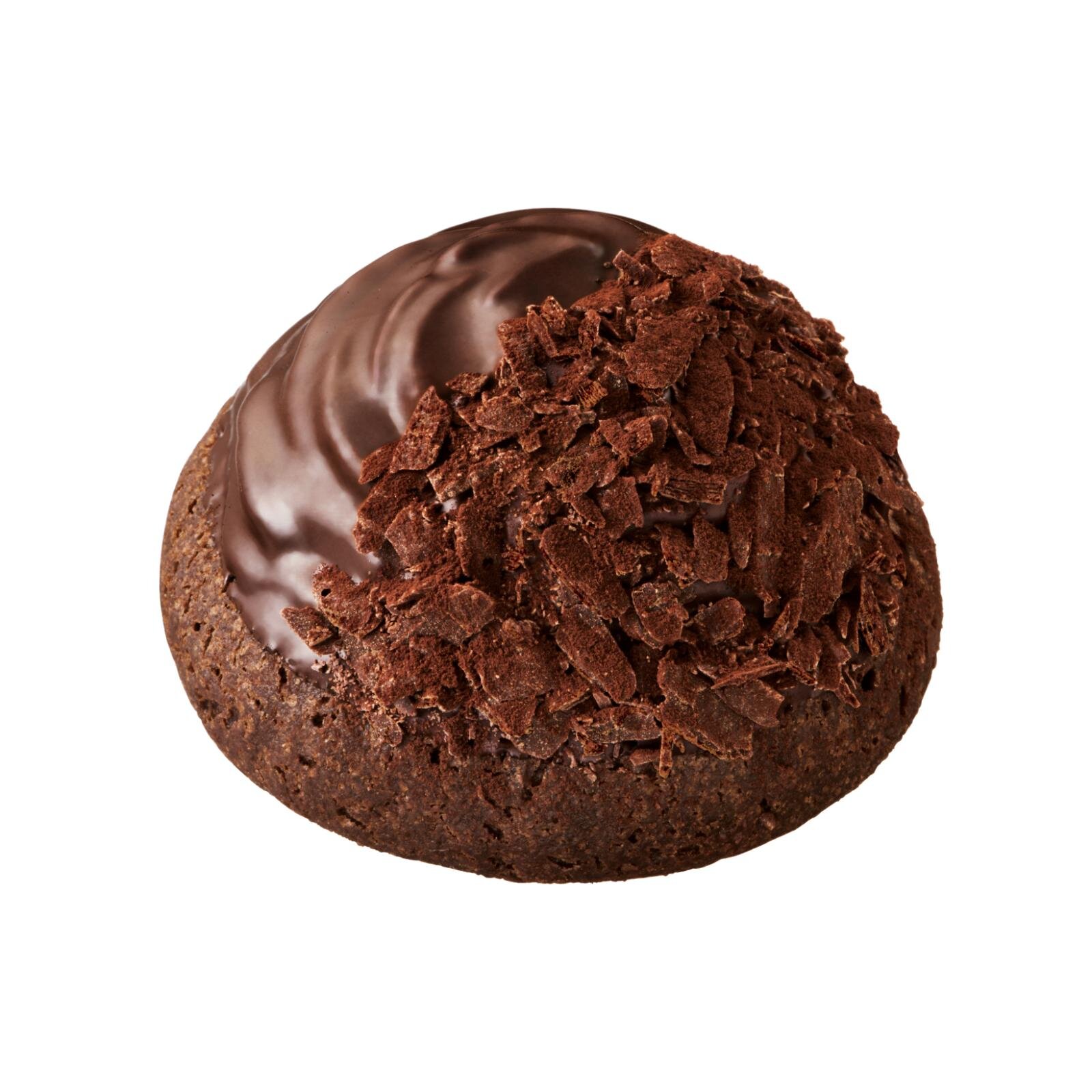 松露巧克力甜甜圈 黑巧克力款