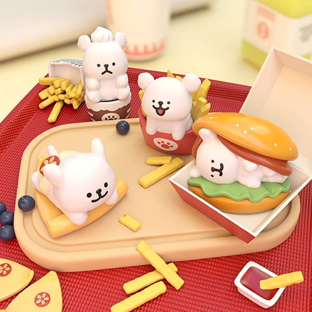 【線條小狗】下午茶 [單袋]