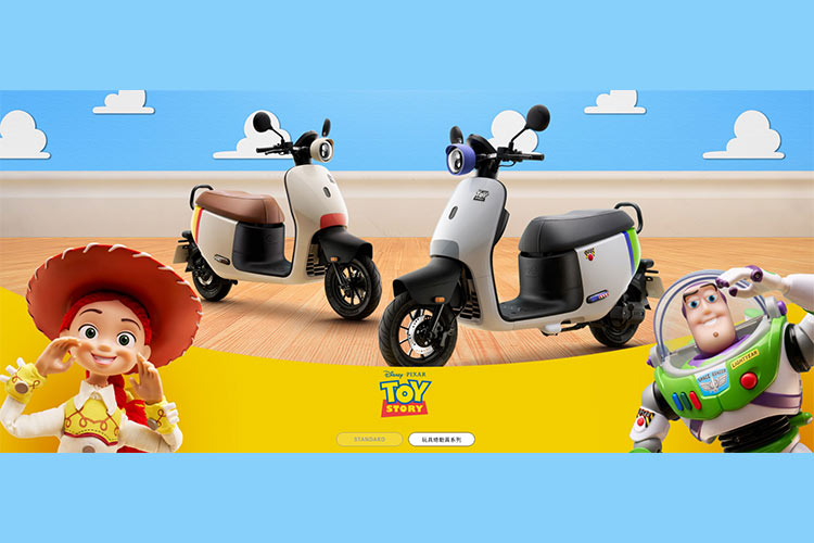 Gogoro聯名迪士尼皮克斯經典動畫《玩具總動員》，親民價格入手童心車款
