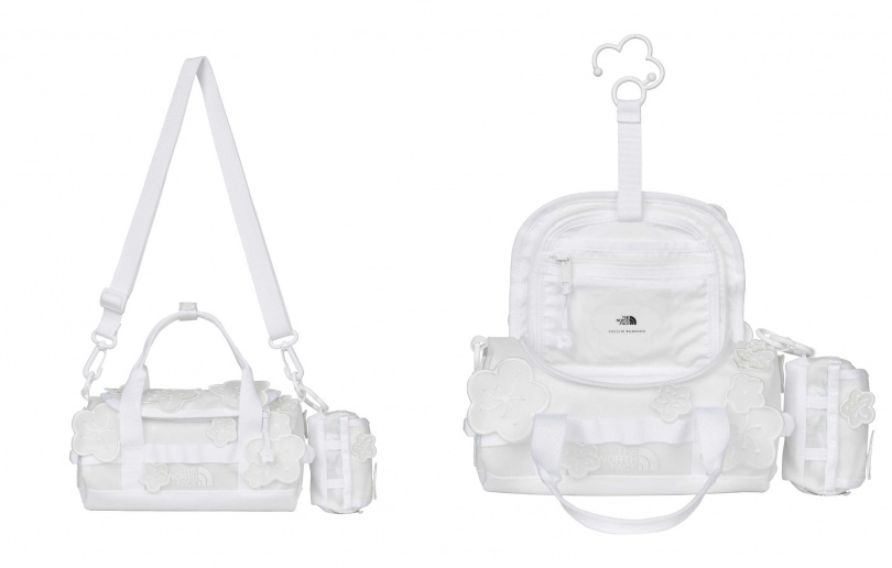 The North Face X Cecilie Bahnsen 聯名系列 Maria Base Camp半透明迷你斜挎包／10,380元（圖／品牌提供）