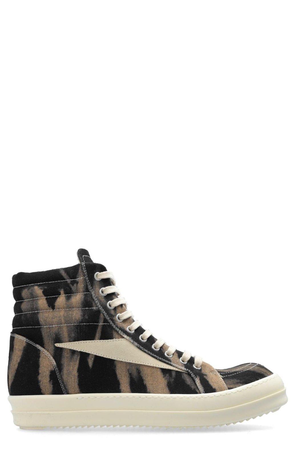 DRKSHDW High Vintage Lace-up Sneakers