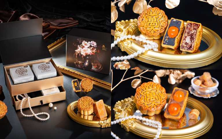 萬豪 詠月 手工廣式月餅禮盒六入裝／1,680元（圖／品牌提供）