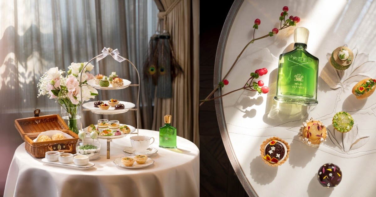 3000↓母親節推薦禮物5：CREED x 文華東方「青隅」《岩蘭野境》聯名英倫香氛午茶饗宴