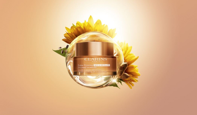 CLARINS煥顏緊緻膠原美頸霜50ml／2,900元。（圖／品牌提供）