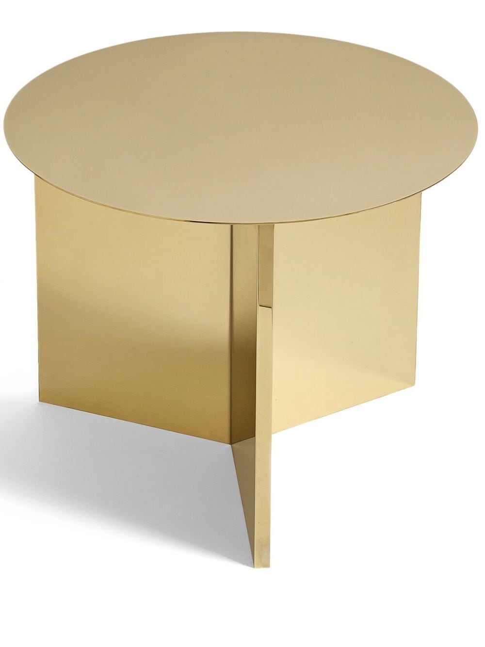 HAY - Slit round table - unisex - Steel - One Size - Gold