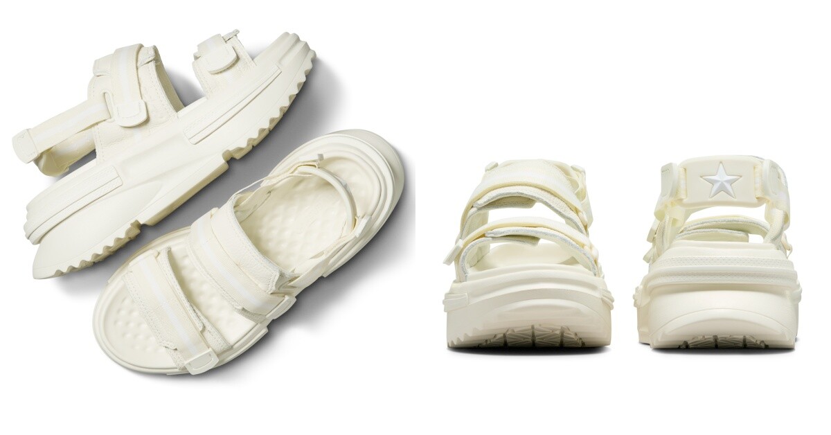 2024夏日平價涼鞋推薦5：Converse RUN STAR UTILITY SANDAL CX 夾心涼鞋，NT$2,580