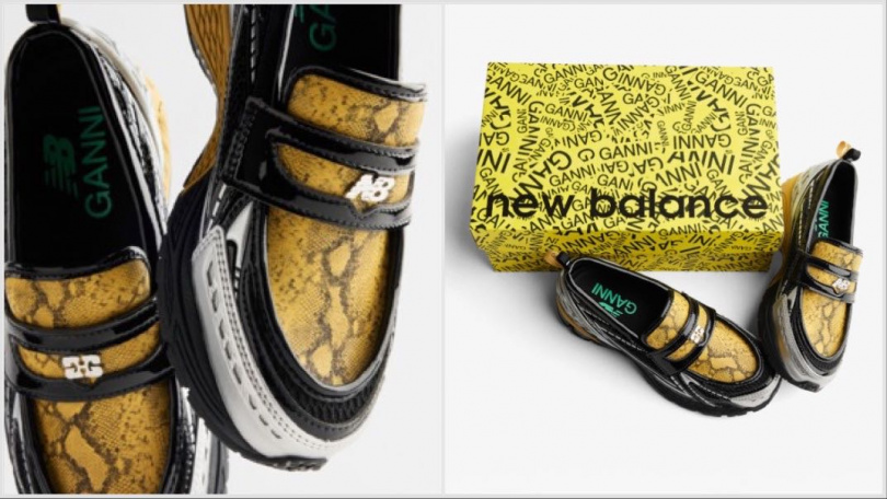 New Balance × GANNI 1906L 樂福鞋 U1906LGA／6,900元。（圖／品牌提供）