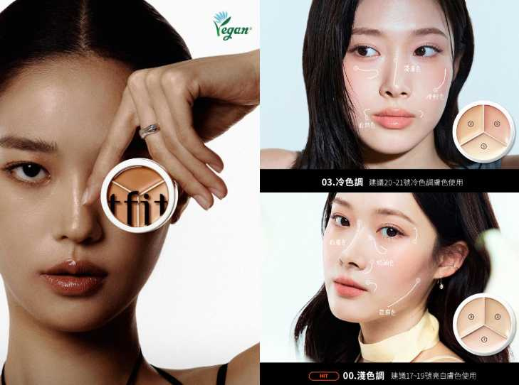 TFIT專業無痕遮瑕膏 全2色 各／349元（圖／取自 POYA 官網）
