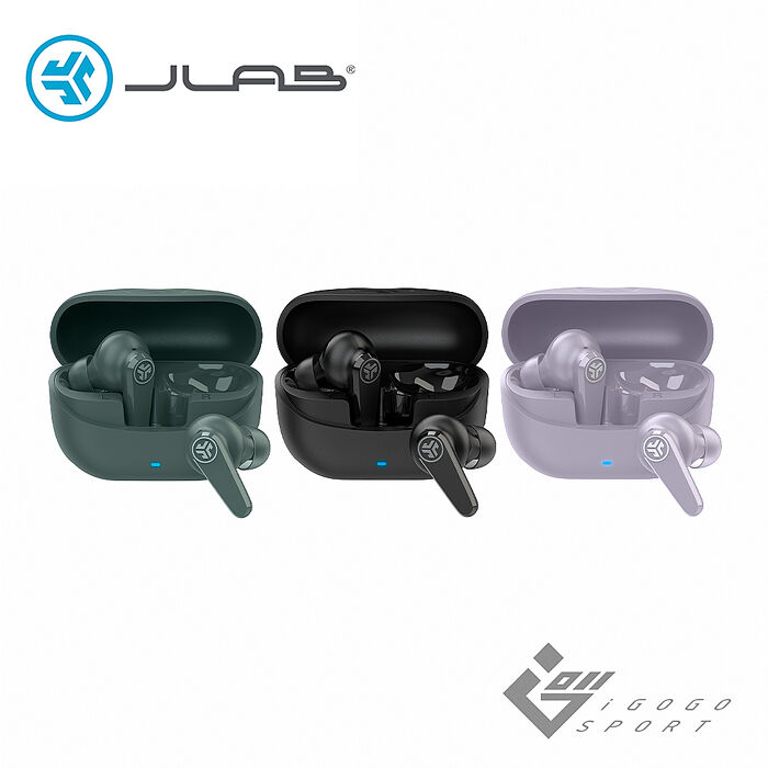 JLab GO Pods ANC 降噪真無線藍牙耳機鼠尾草綠