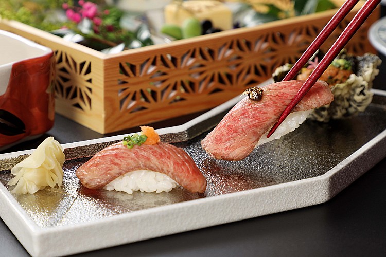 極上·日山_特品「和牛三味 握壽司」