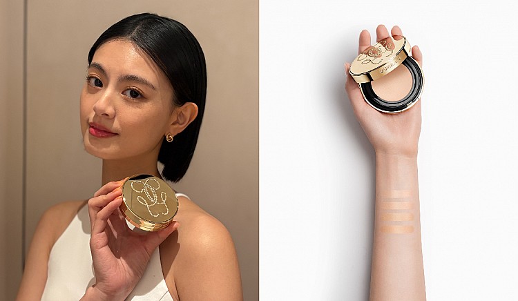 24K純金光透精華氣墊粉蕊，NTD2,375