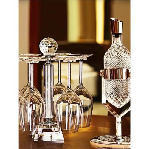 搖擺醒酒器網紅水晶葛蘭許不倒翁搖搖壺圣路易旋轉陀螺紅酒醒酒器