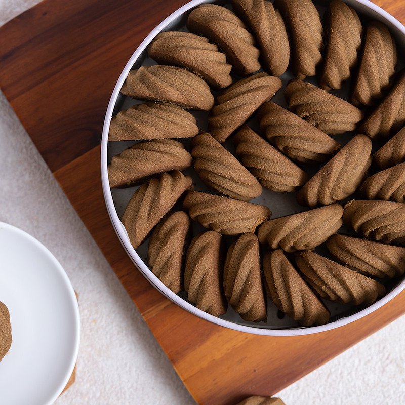 曲奇餅乾 伯爵紅茶口味 精美鐵盒 下午茶點【BB2餅乾】